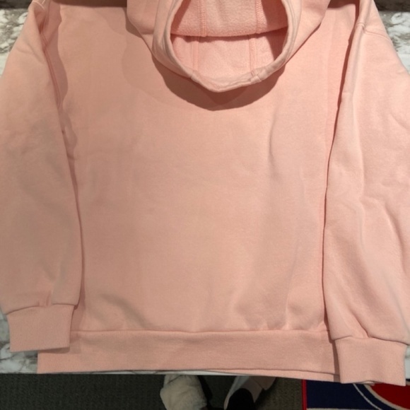 🎀 3 for $25 Long Live Lazy Pink Girl's Hoodie in size 12 GUC - Picture 7 of 14